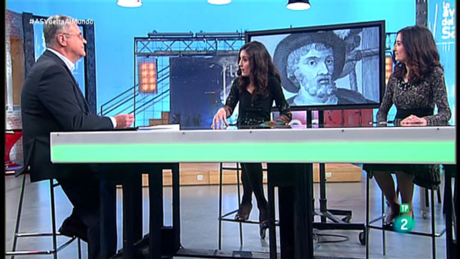La Aventura del Saber. TVE. Entrevista a las historiadoras María y Laura Lara