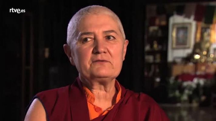 Paloma Alba, monja budista. Coordinadora espiritual del Cent