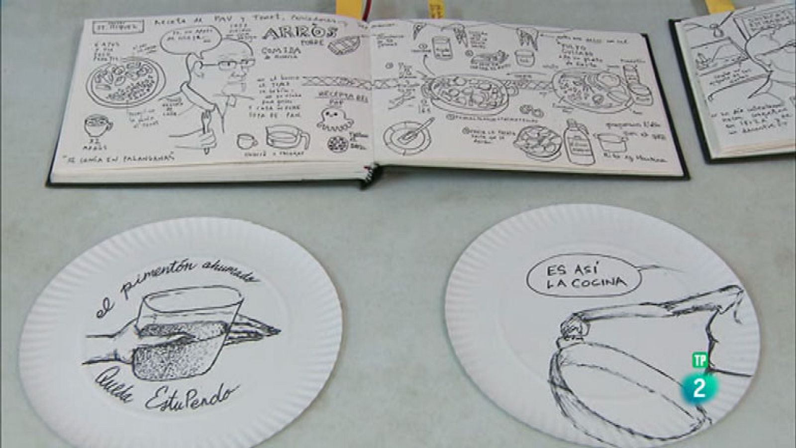 La Aventura del Saber Graffiti Receptes Graffiti y cocina comunidad #AventuraSaberArte