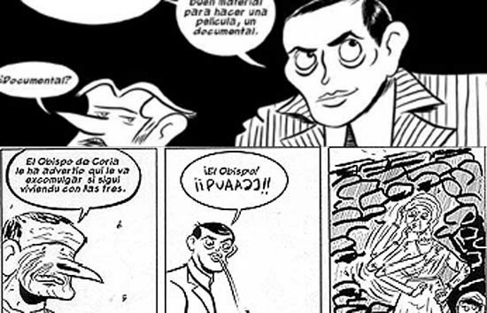 Un cómic descubre el rodaje de Buñuel en las Hurdes
