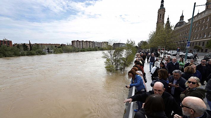 Nuevo riesgo de crecidas en el Ebro ante el deshielo por las altas temperaturas
