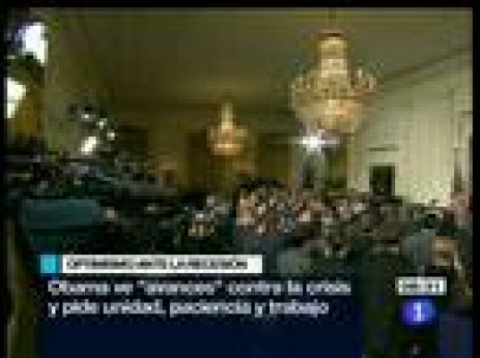 Telediario 1 - Telediario en 4' - 25/03/09