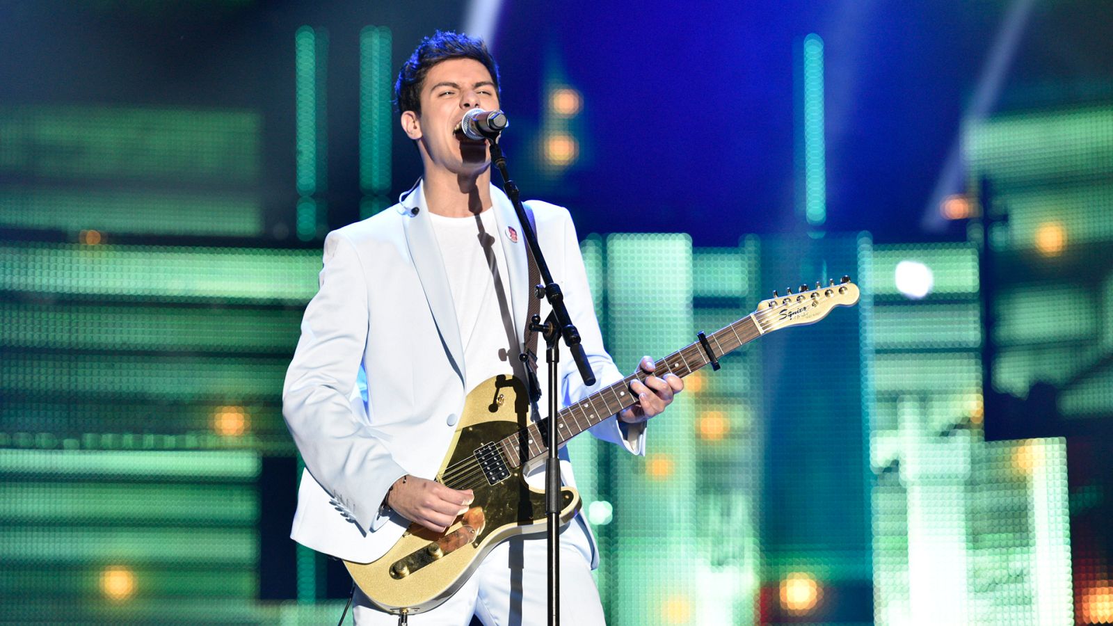 Concierto OT - Alfred canta 'Que nos sigan las luces'