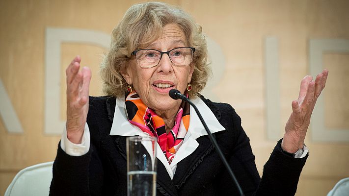 Telediario 1 - El PSOE-M reconoce una conversación "coloquial" con Carmena para ser su cabeza de lista en las municipales