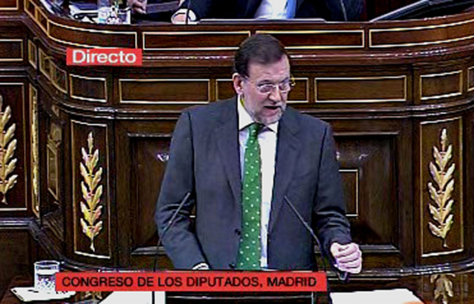 Rajoy: "El objetivo de Chacón era salir en el telediario"