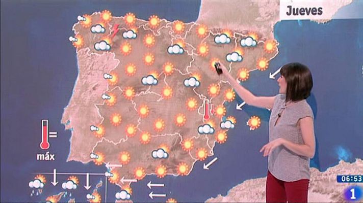 El tiempo - Este jueves habrá tiempo estable con vientos fuertes en Estrecho e interior de Cádiz