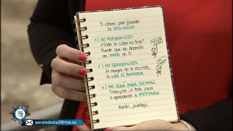 Para todos La 2: Patricia Ramírez da tres consejos para ser más ...