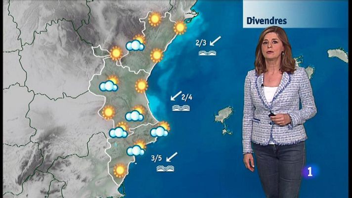 L'informatiu - Comunitat Valenciana - El tiempo en la Comunidad Valenciana - 19/04/18