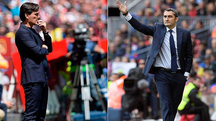 Telediario 1 - Montella y Valverde, dos pizarras en busca de su primera Copa