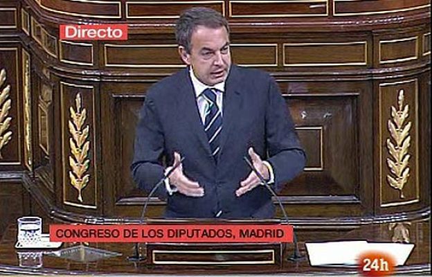 Zapatero habla de Kosovo e Irak