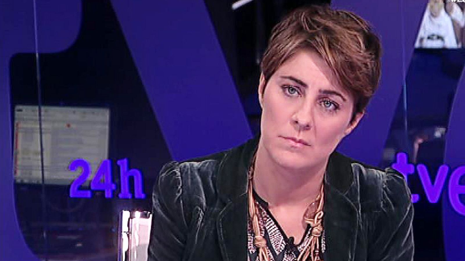 Lorena Ruiz-Huertas rechaza el acuerdo de Podemos porque habla de "sillones" y no de "políticas" - La noche en 24h | Ver