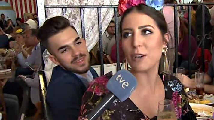 Telediario 1 - La Final de Copa se vivirá con pasión en la Feria de Abril