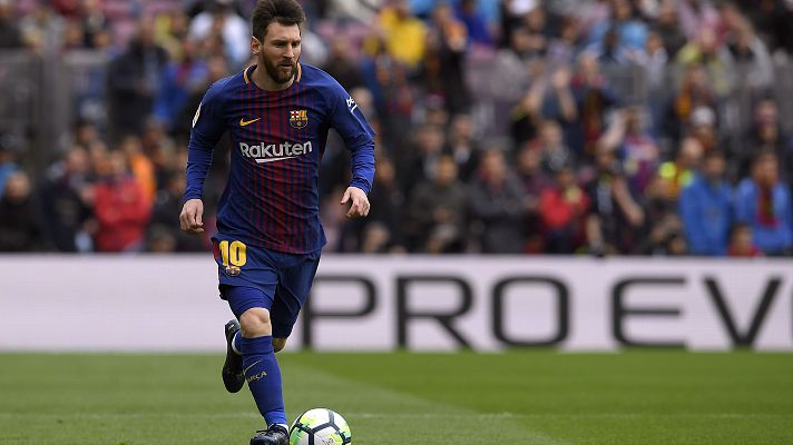 Telediario 1 - Messi, seguro de vida para el Barça