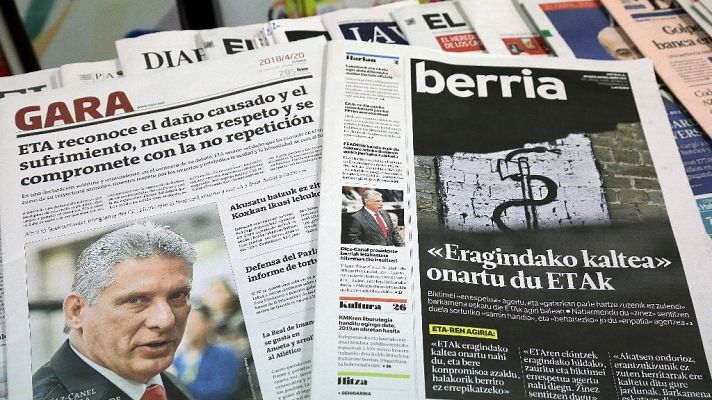 Telediario - 15 horas - 20/04/18