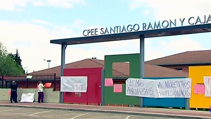 Telediario 1 - Tercera denuncia por supuesto maltrato a un menor con autismo en un centro de Getafe