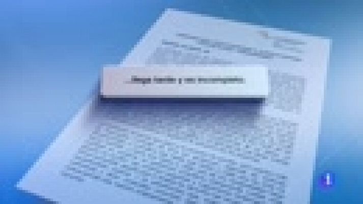 Telediario 1 - Las víctimas ven "inadmisible" el perdón selectivo de ETA