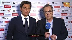 Copa 2018 | Montella: "El Barça ha hecho un partido formidable"