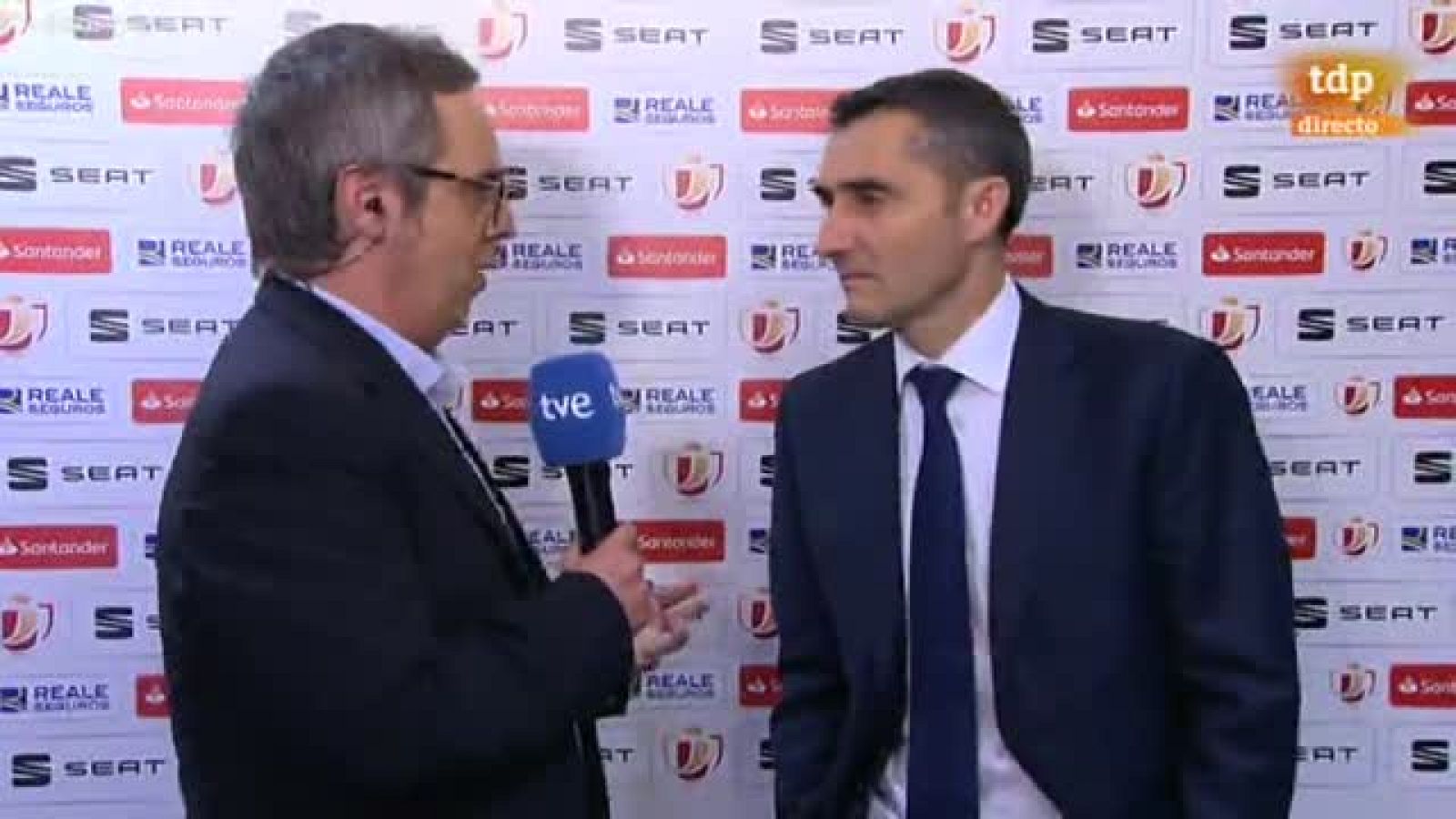 Valverde: "El equipo ha salido muy mentalizado desde el inicio" | Ver