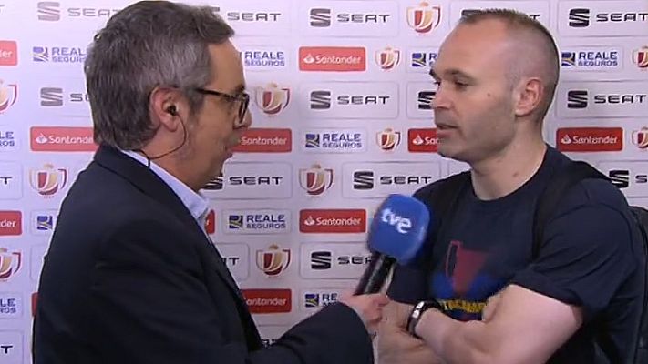  - Copa 2018 | Iniesta: "Han sido muchas emociones hoy, son muchos años"