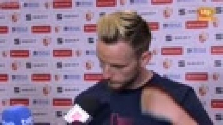 Copa 2018 | Rakitic: "Un poco triste por el Sevilla, ojalá puedan conseguir más títulos"