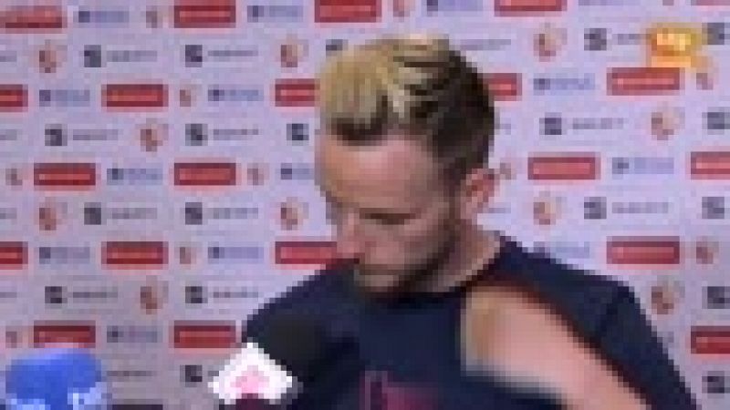 Copa 2018 | Rakitic: "Un poco triste por el Sevilla, ojal puedan conseguir ms ttulos" | Ver