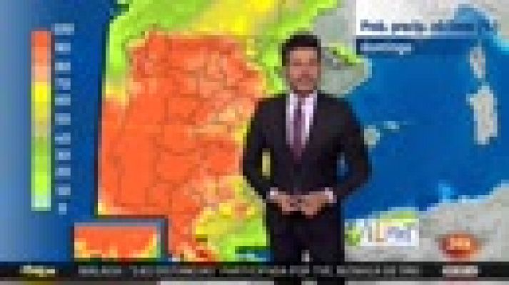 El tiempo - Chubascos en el sur que podrían ir acompañados de barro y calima