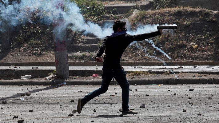Informativo 24h - Muere de un disparo un periodista mientras transmitía las protestas en Nicaragua