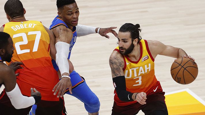 Telediario 1 - Ricky lidera a los Jazz en su mejor noche en la NBA
