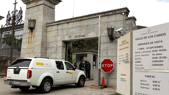 Informativo 24h - Comienzan los primeros trabajos de exhumación en el Valle de los Caídos