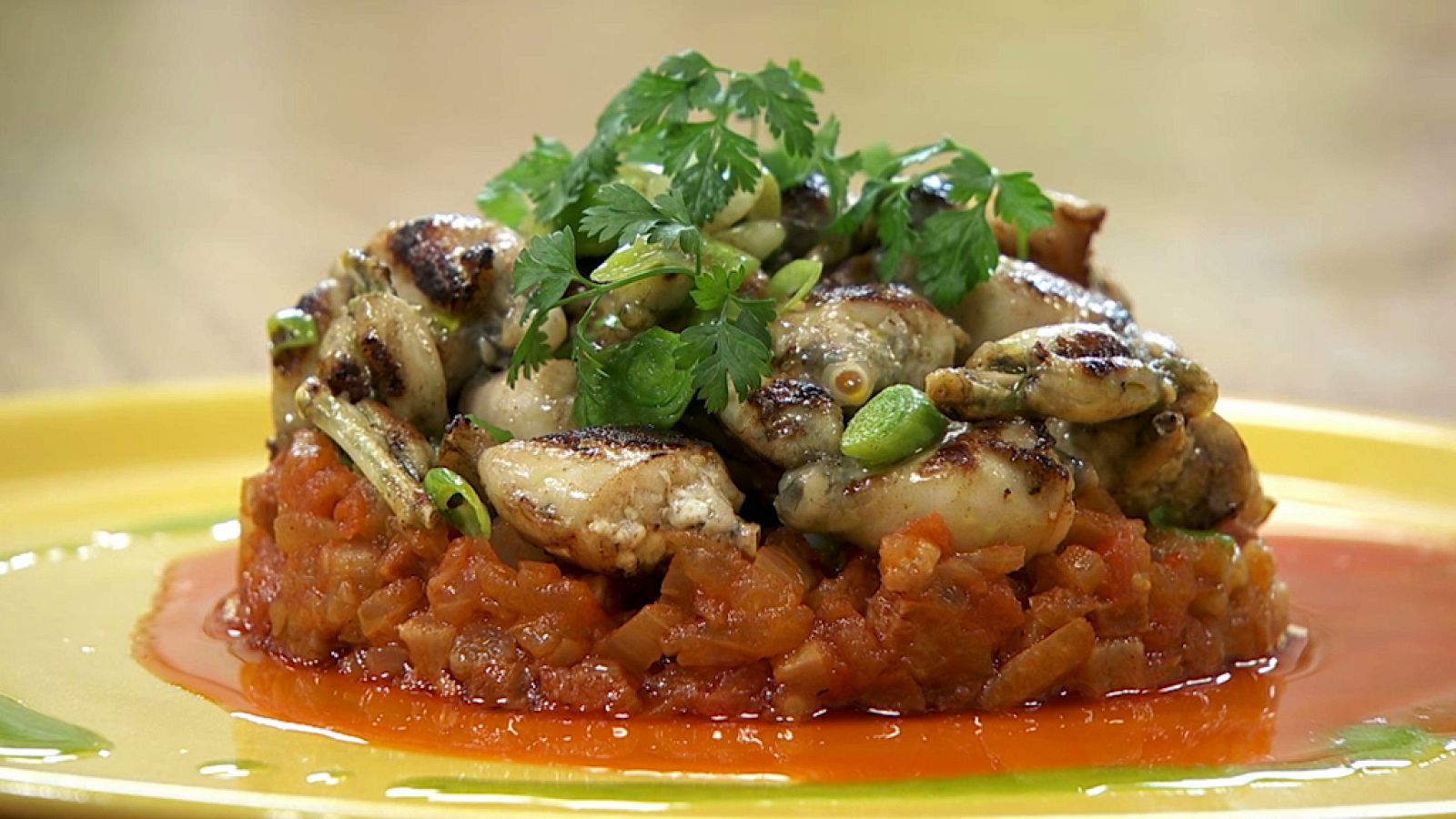 Torres en la cocina - Ancas guisadas