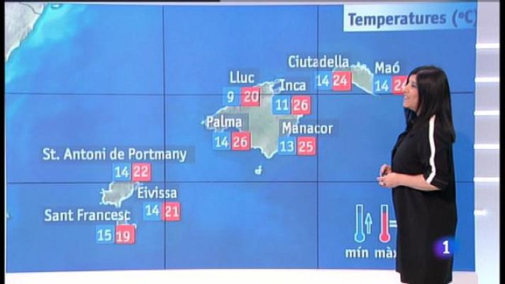 Informatiu Balear - El temps a les Illes Balears - 23/04/18