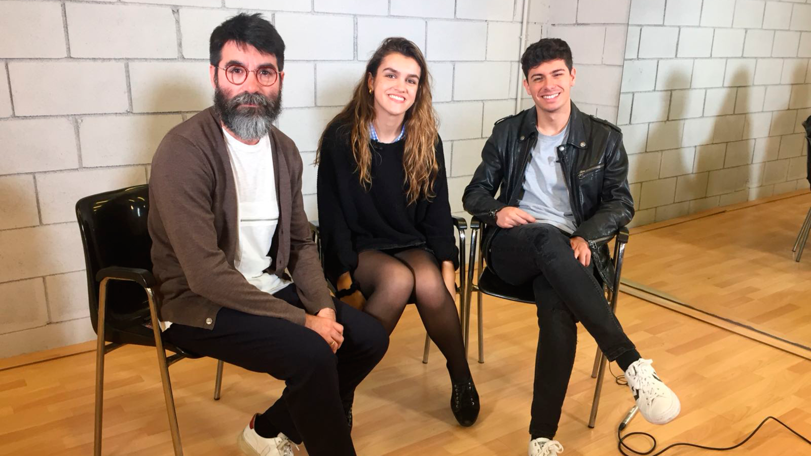 OTVisión - Amaia y Alfred cuenta cómo llevan los ensayos de Eurovisión