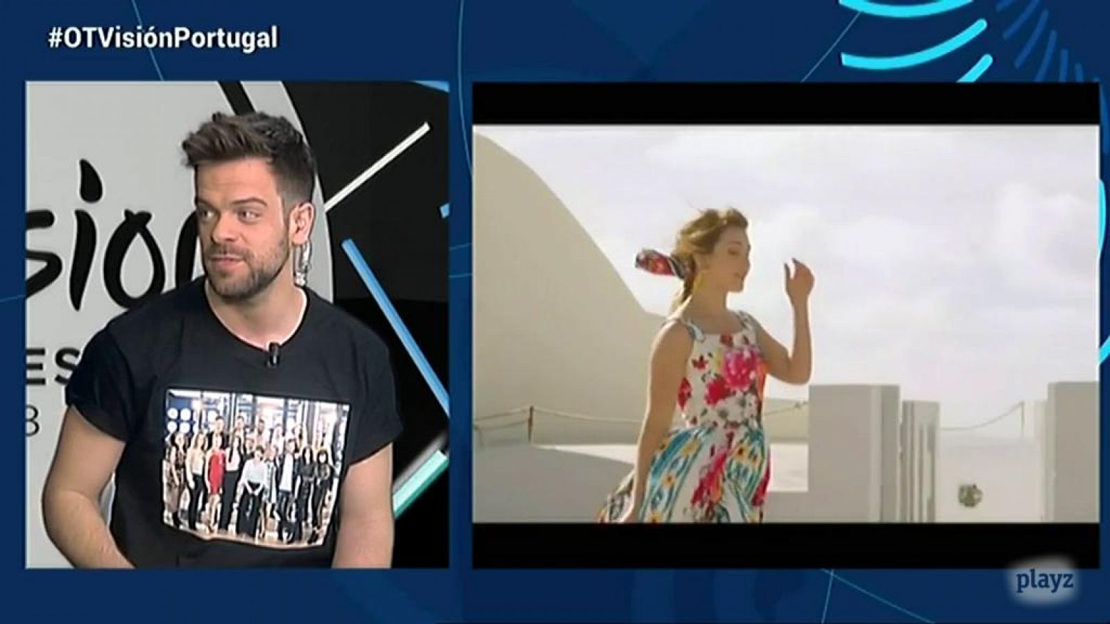 OTVisión - Ricky: "Portugal puede dar la sorpresa en Eurovisión 2018"
