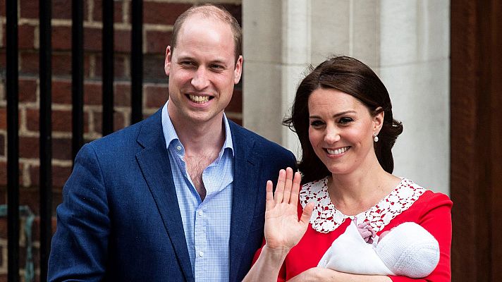 Telediario 1 - Los duques de Cambridge, padres de su tercer hijo