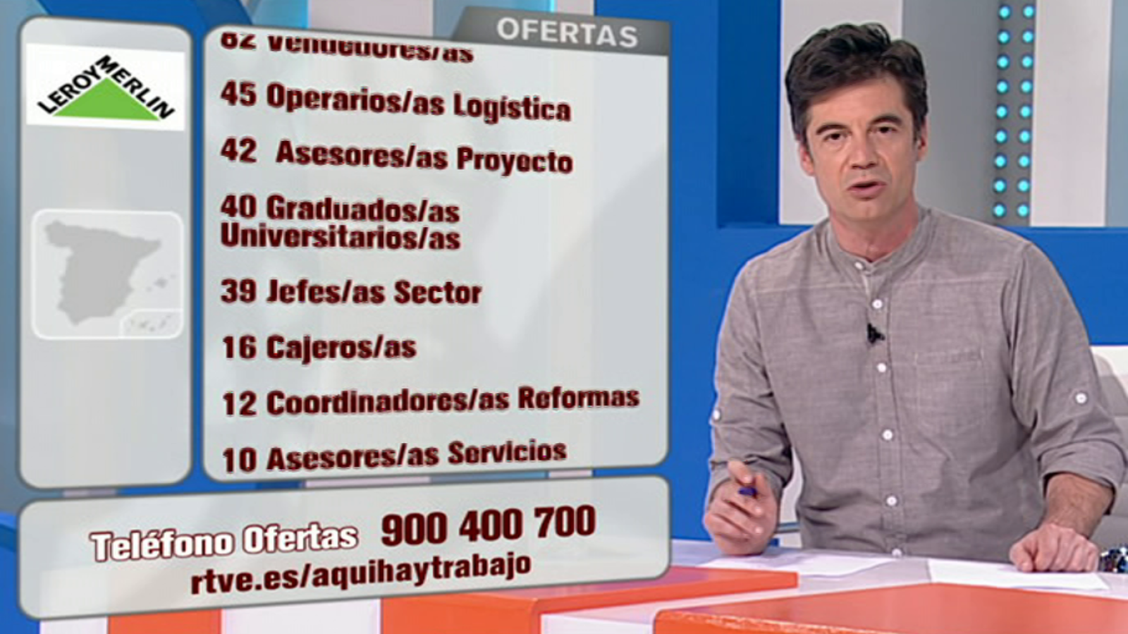 Aquí hay trabajo - 24/04/18 - ver ahora