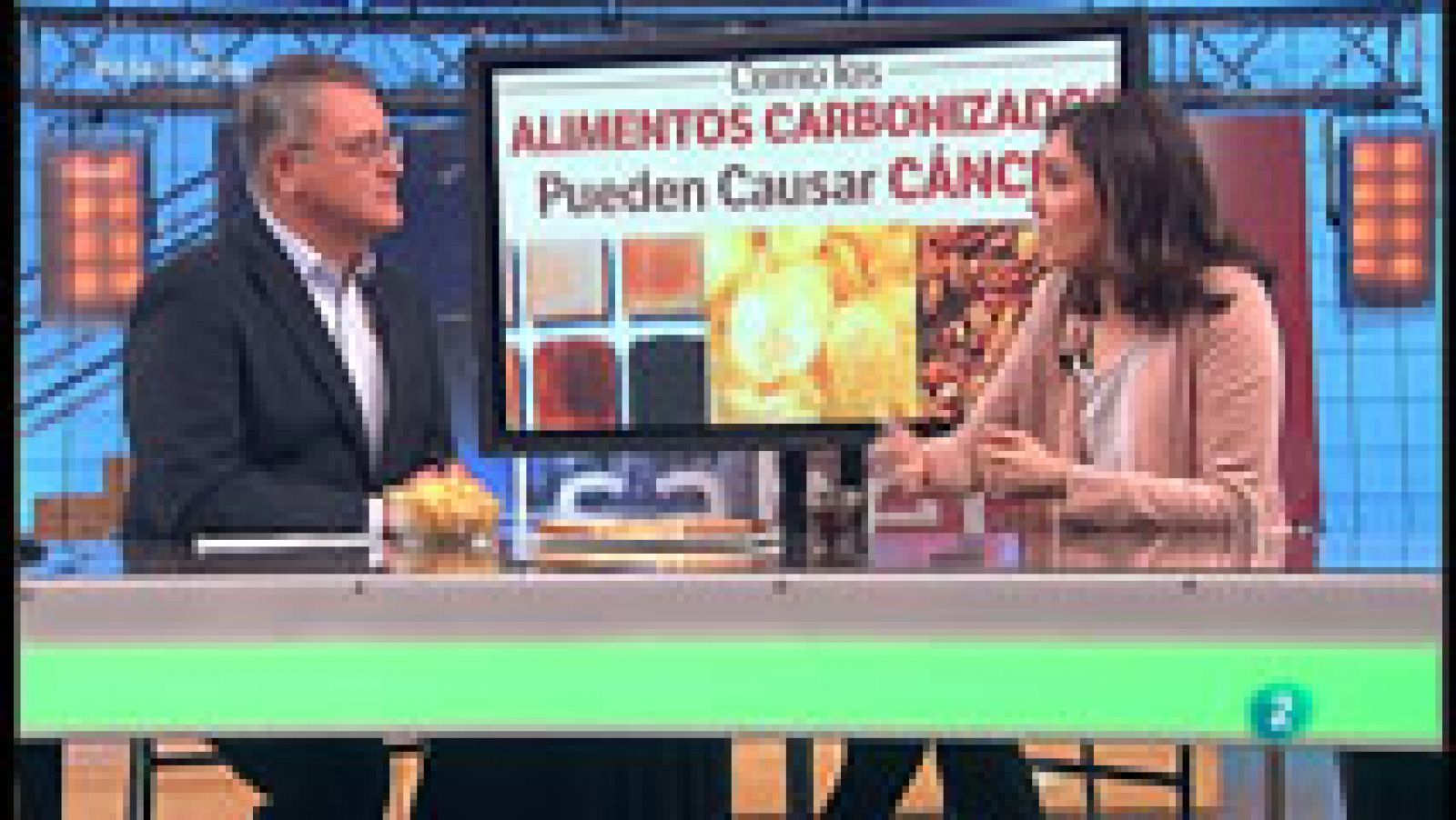 La Aventura del Saber. TVE. Taller de nutrición: la acrilamida. Marián García