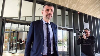 Santi Vila declara en Huesca por dos delitos relacionados con el conflicto de los bienes de Sijena