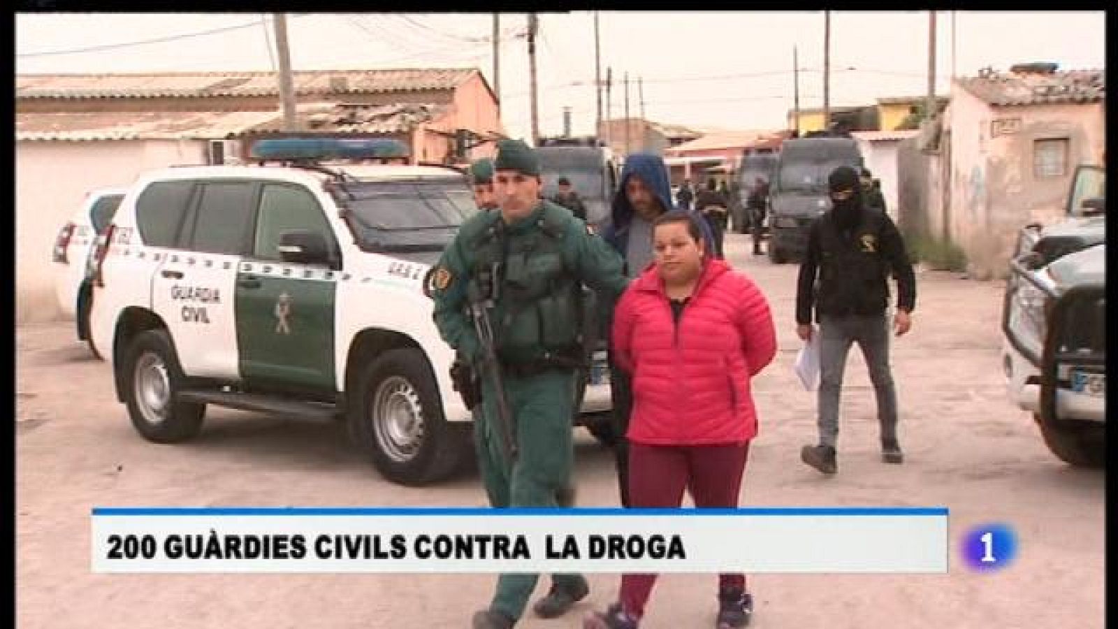 200 guàrdies civils contra la droga