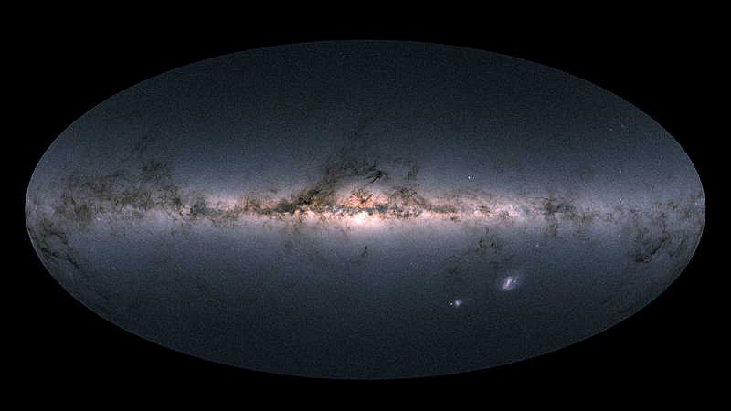 La Agencia Espacial Europea publica el mapa tridimensional de la Vía Láctea más completo hasta ahora