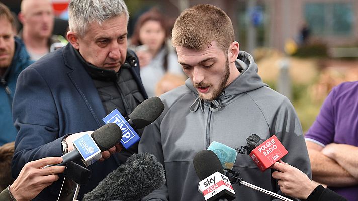 Telediario 1 - Los padres de Alfie Evans piden permiso al hospital de Liverpool para llevárselo a casa