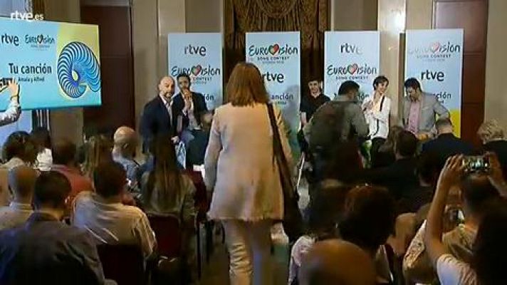 Rueda de prensa completa de Amaia y Alfred