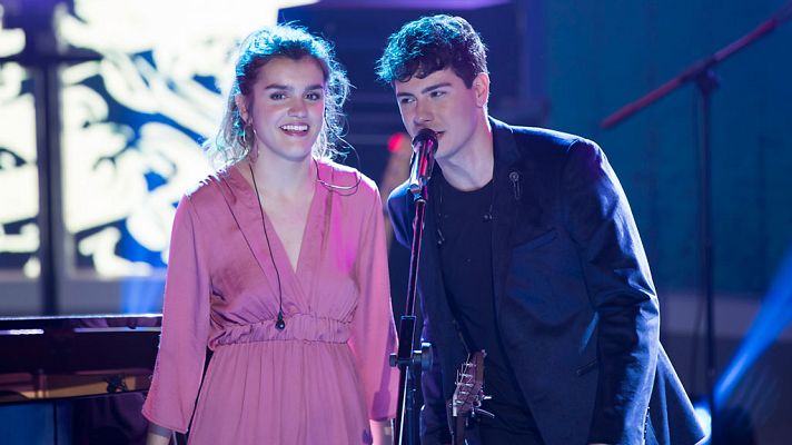 Eurovisión - Rueda de prensa completa de Amaia y Alfred