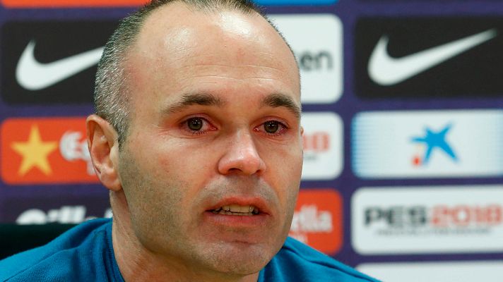  - Iniesta anuncia su marcha del Barcelona