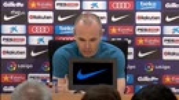 Iniesta anuncia su marcha del Barcelona