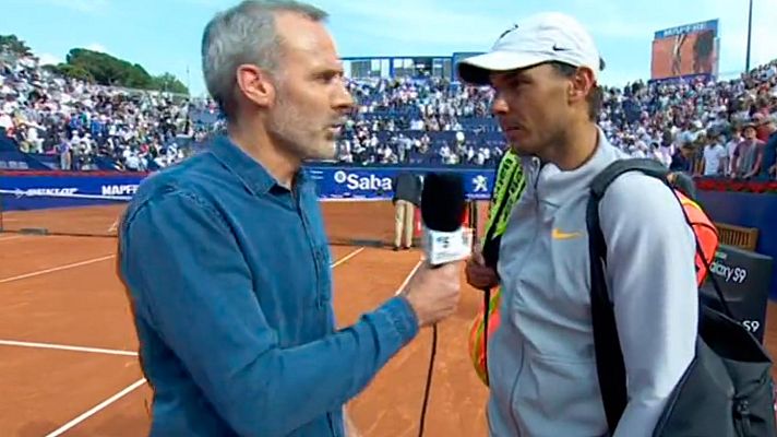  - Nadal: "Goffin ha empezado brillante, he ganado a uno de los mejores del mundo"