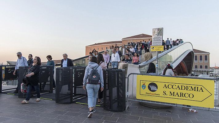 Venecia controlará la llegada de turistas con barreras en los puentes de acceso