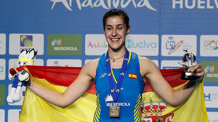 Carolina Marín, tetracampeona de Europa