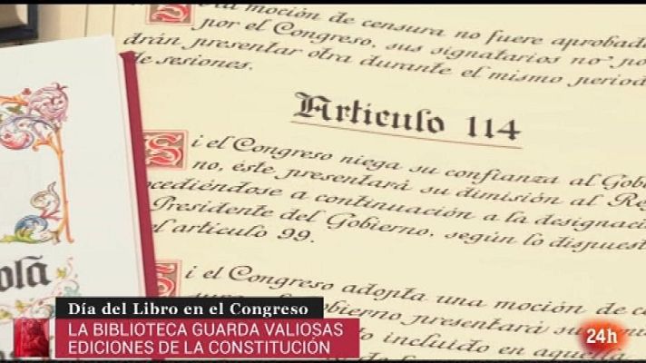 Parlamento - Firmas y constituciones en la biblioteca