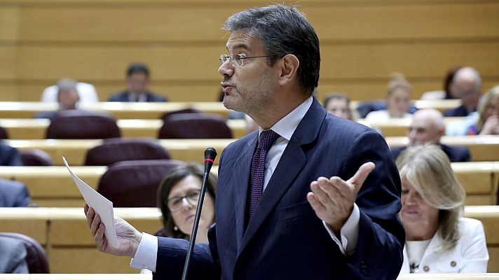 - Catalá dice que "todos saben" que el juez del voto discrepante del caso de 'La Manada' tiene "un problema"