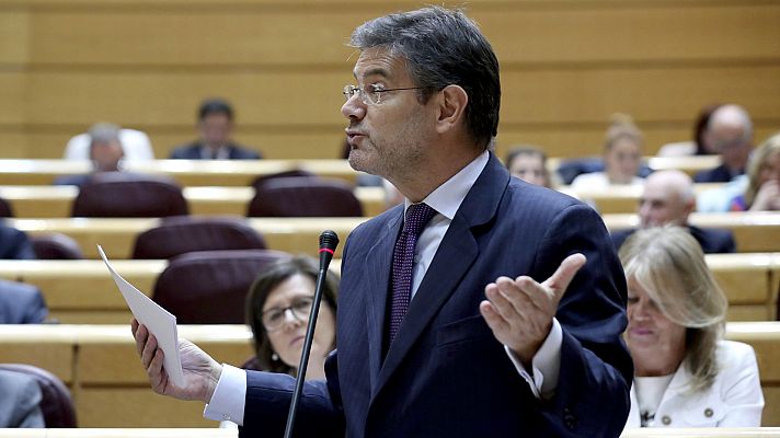  - Catalá dice que "todos saben" que el juez del voto discrepante del caso de 'La Manada' tiene "un problema"